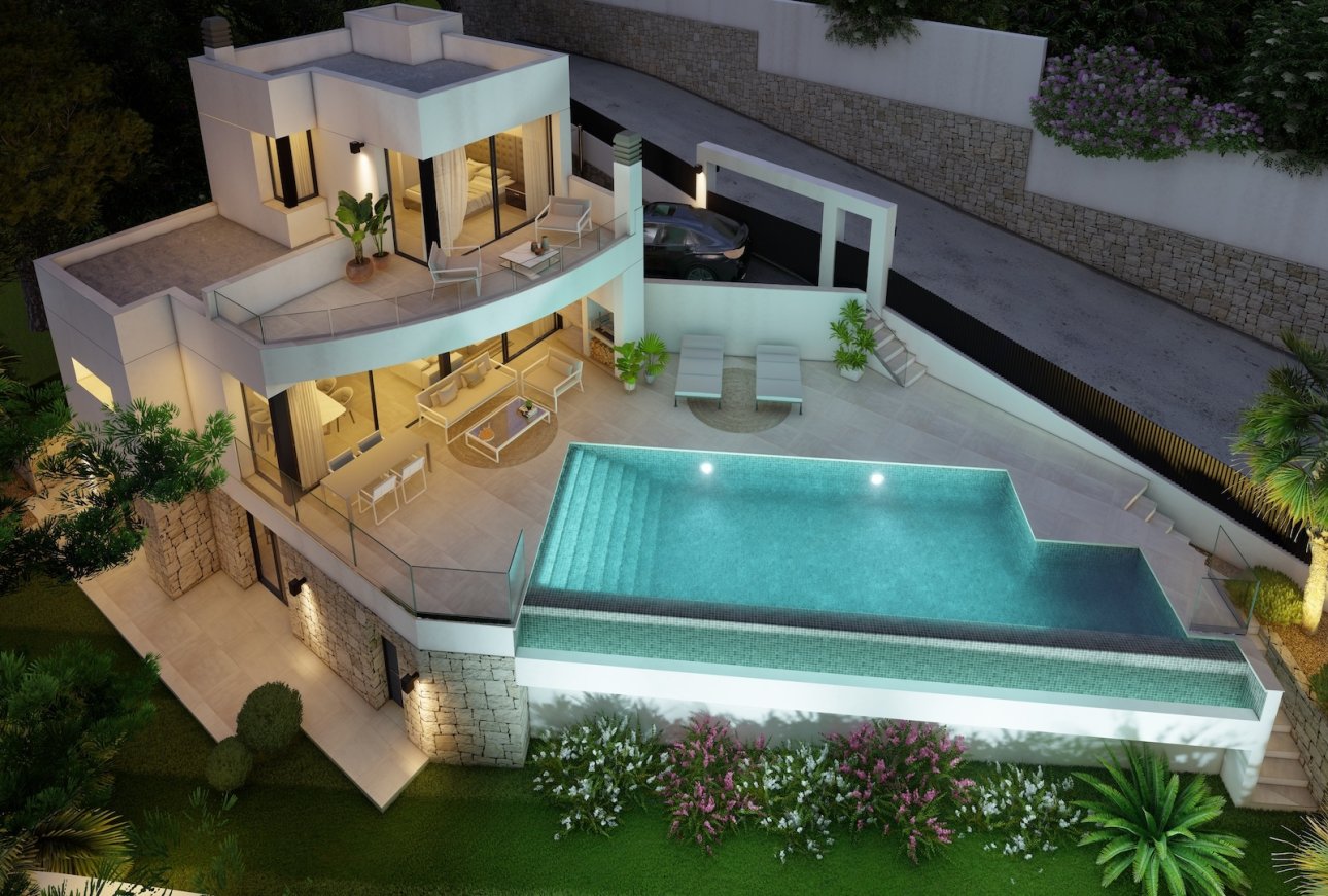 Nieuw gebouw - Villa - Benissa - Fustera
