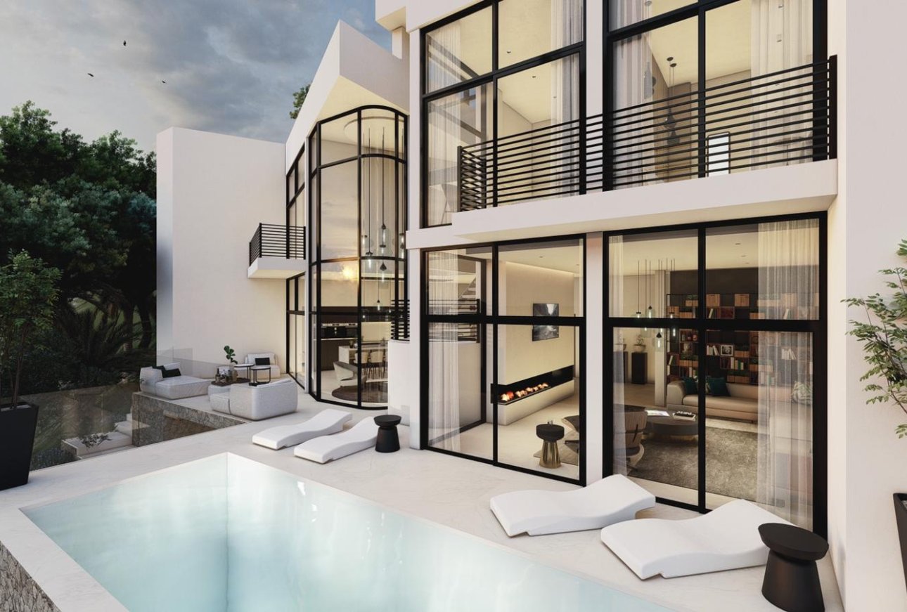 Nieuwbouw villa te koop in Altea Hills met uitzicht op zee