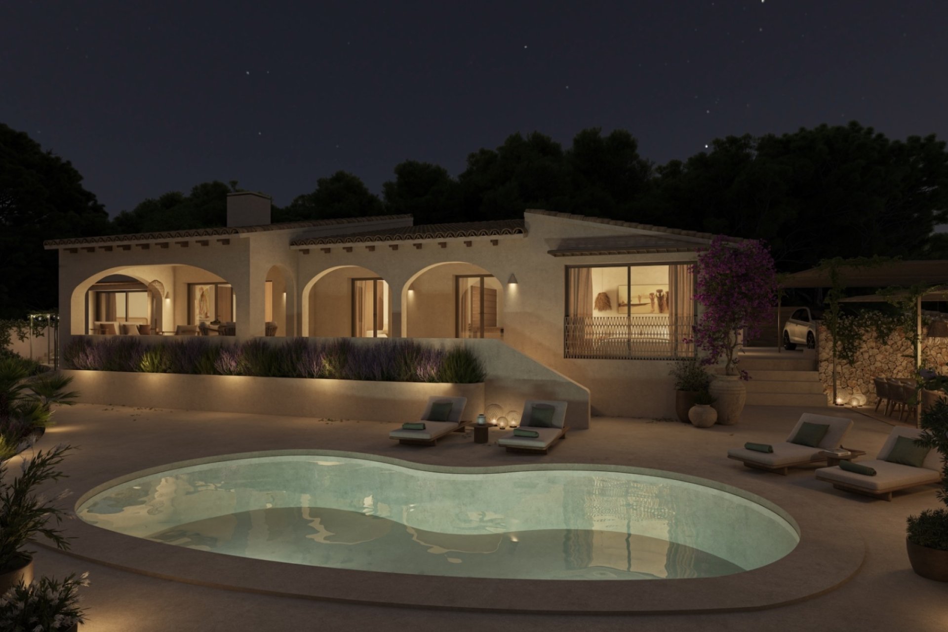 Obra nueva - Villa - Benissa - La Fustera
