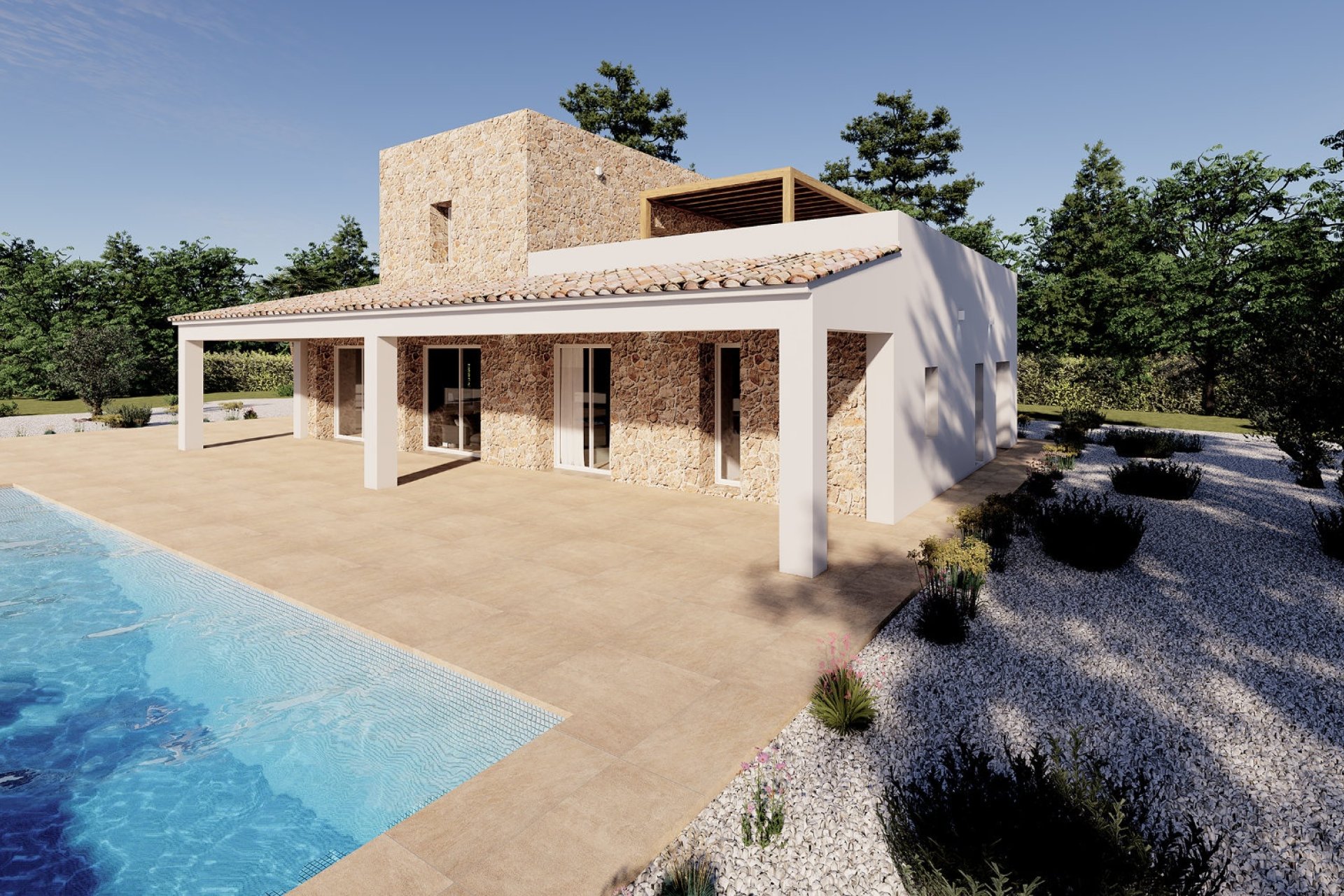 Obra nueva - Villa - Benissa - Partida Llenes