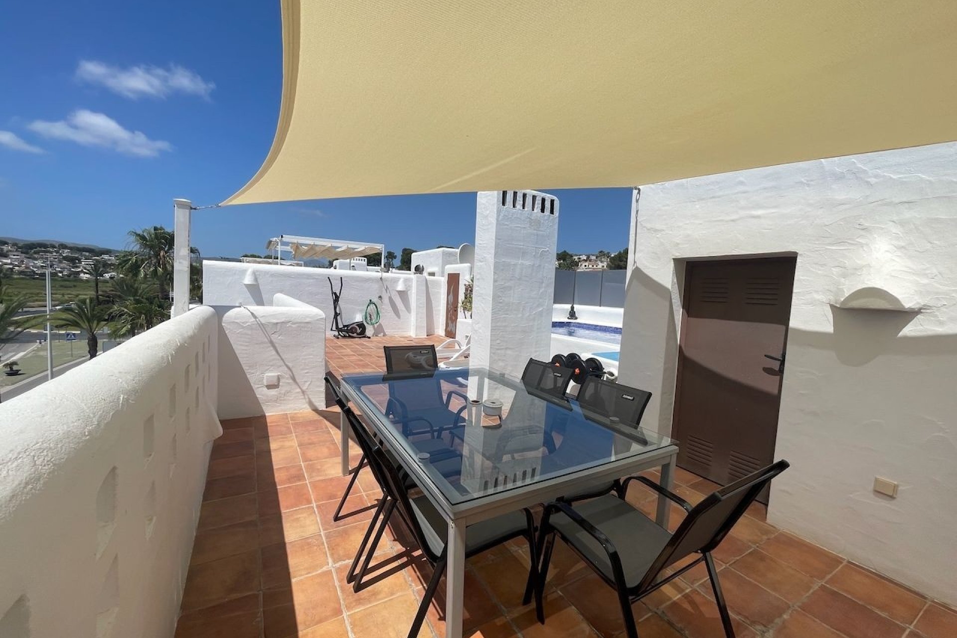 Penthouse mit Meerblick in Moraira Costa Blanca