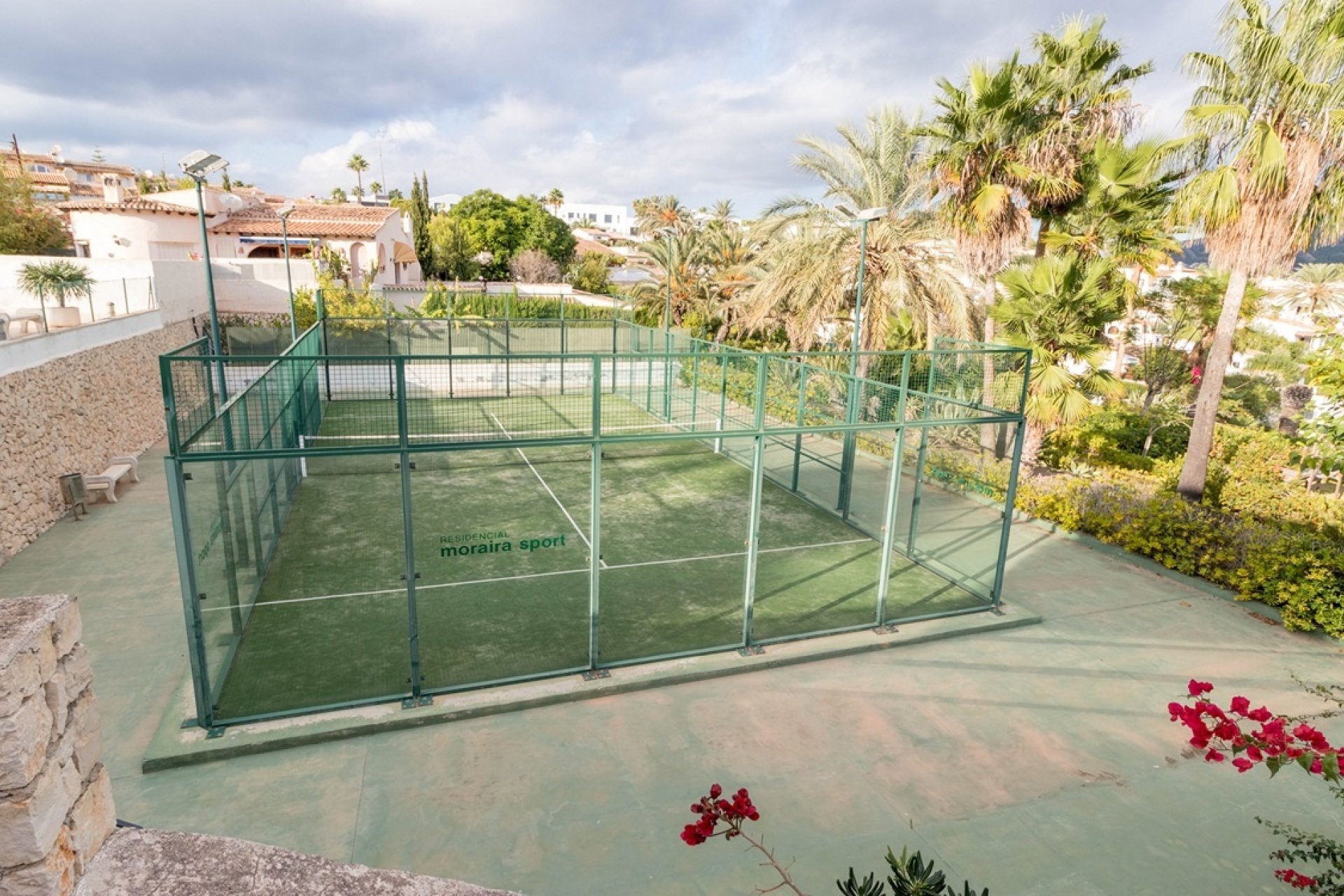 Pista de tenis en Complejo Moraira Sport