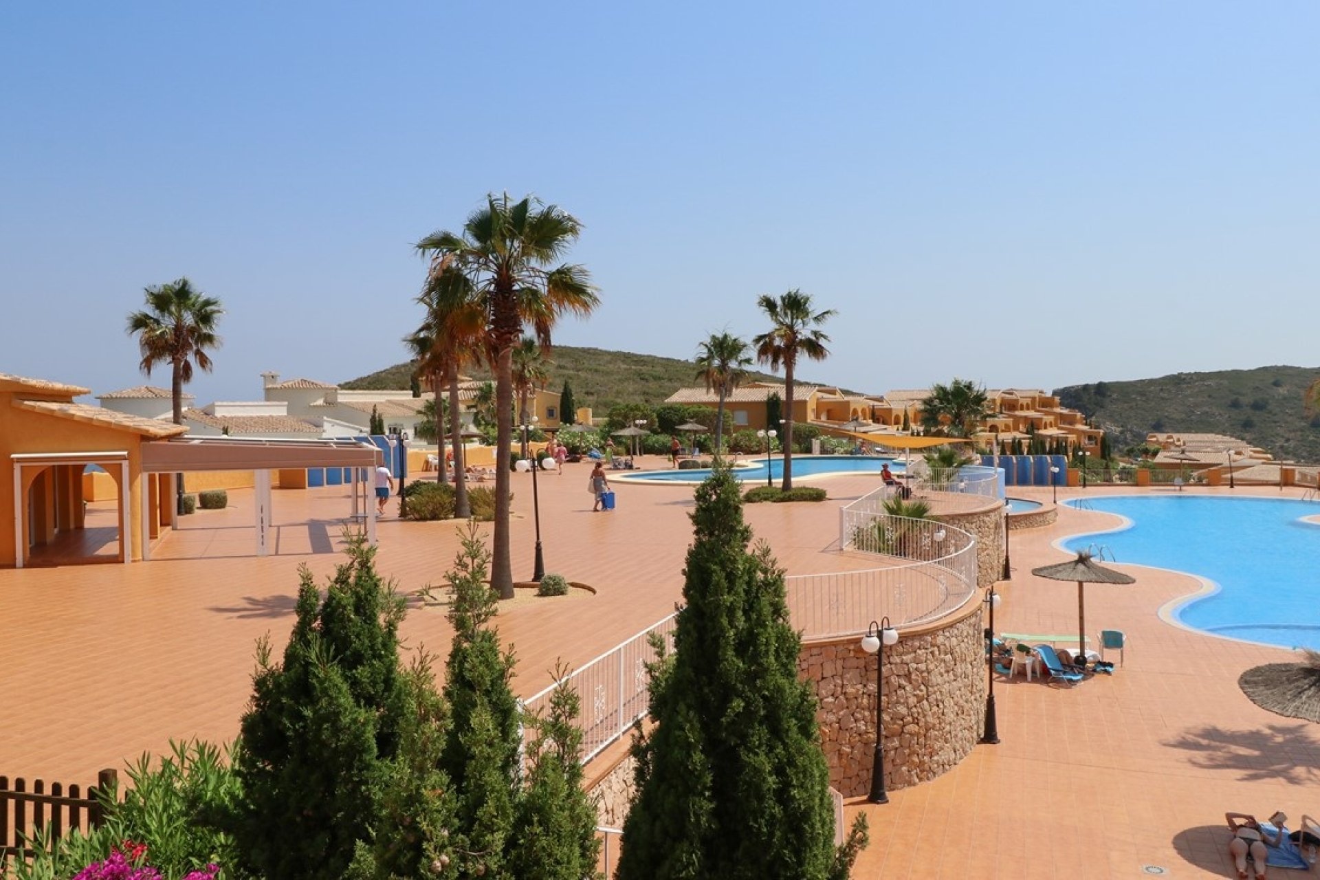 Pool area of Pueblo Montecala Cumbre del Sol