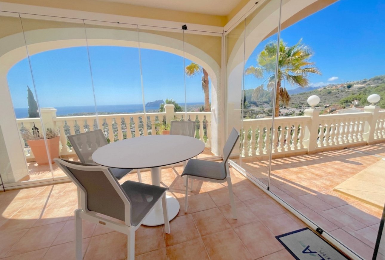 Pool Meerblick - Luxus Villa Benimeit Moraira