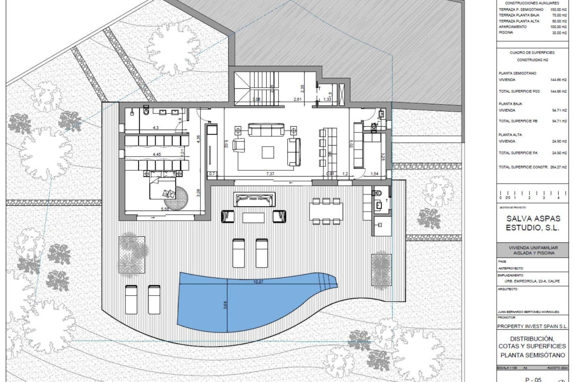 Sale - Villa - Calpe - Empedrola