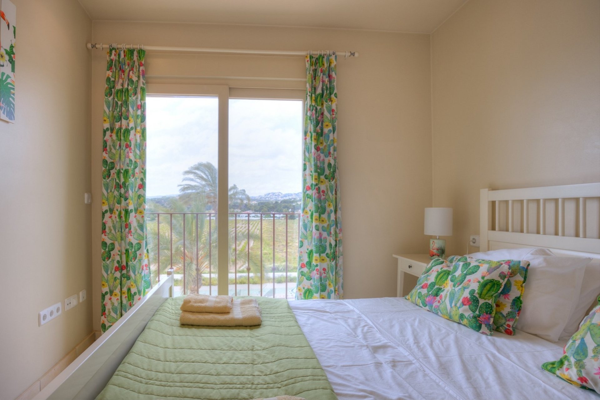 Schlafzimmer mit Aussicht - Wohnung zum Verkauf in Club Moraira