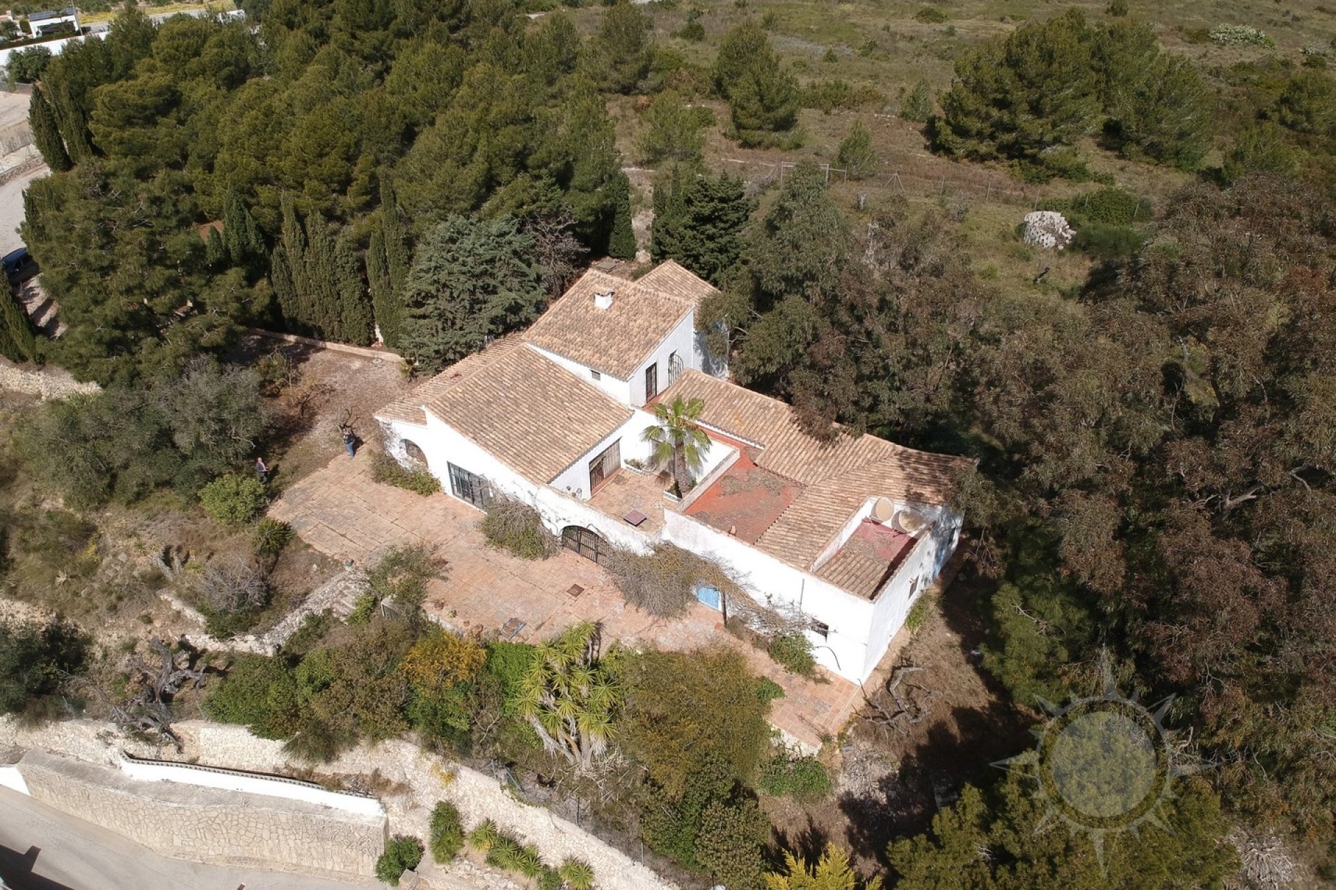 Sea view Finca for sale on the coast of Moraira