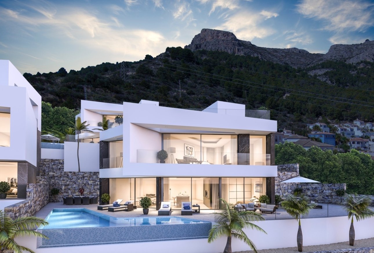 Sea View New Build Villa for Sale in Cucarres Calpe