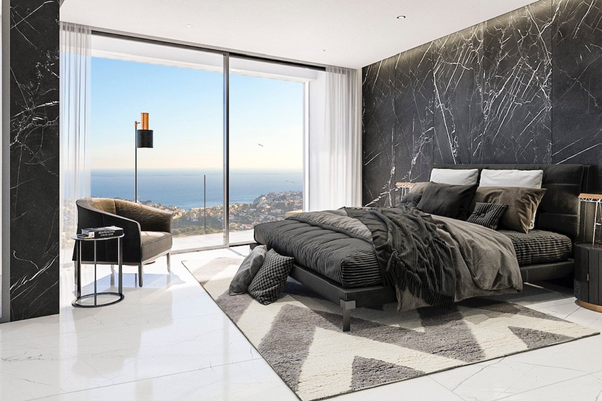 Sea View New Build Villa for Sale in Cucarres Calpe