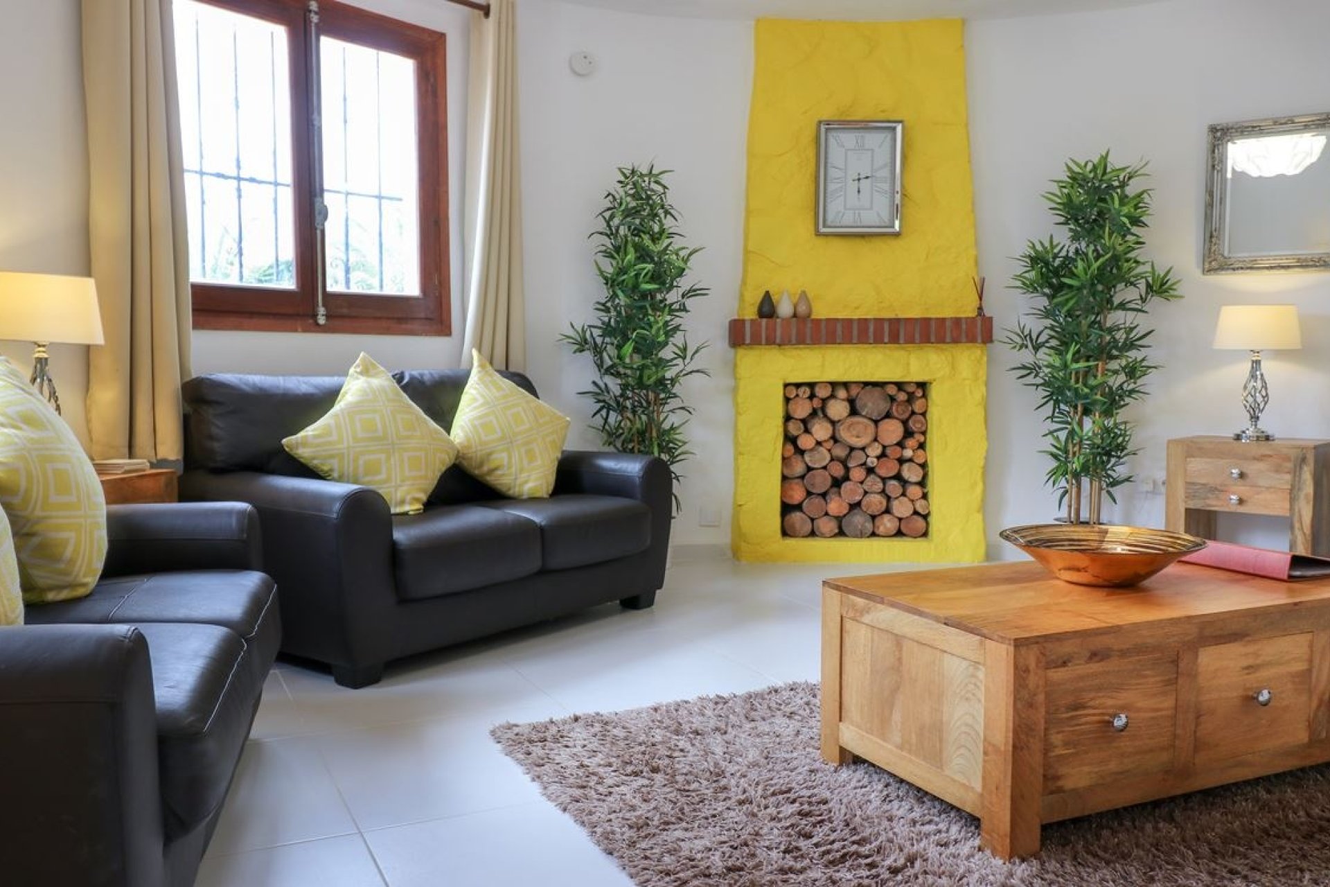 Segunda sala de estar de la propiedad San Jaime Moraira.
