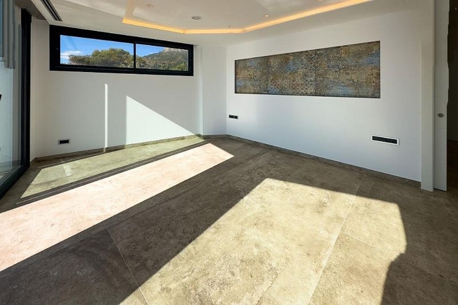 Slaapkamer - Eerste lijn naar zee Luxe Villa te koop in Calpe