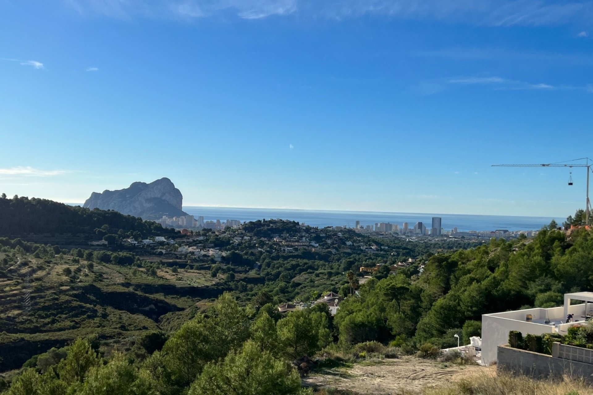 Stijlvolle moderne villa te koop in Empedrola Calpe