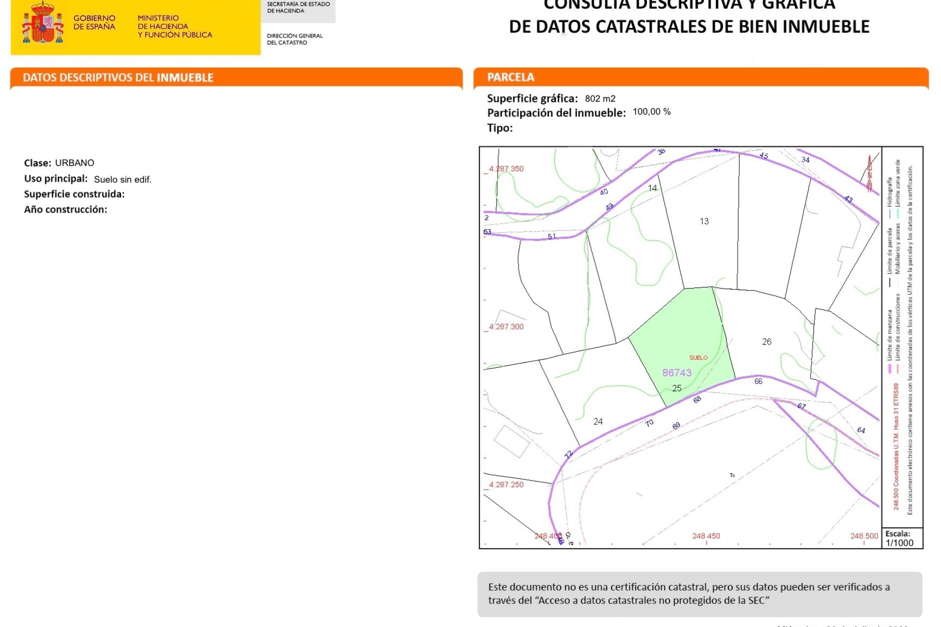 Venta - Parcelas - Moraira - 03724