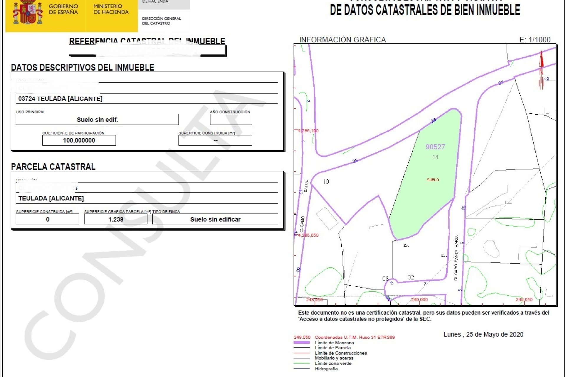 Venta - Parcelas - Moraira - Cap Blanc