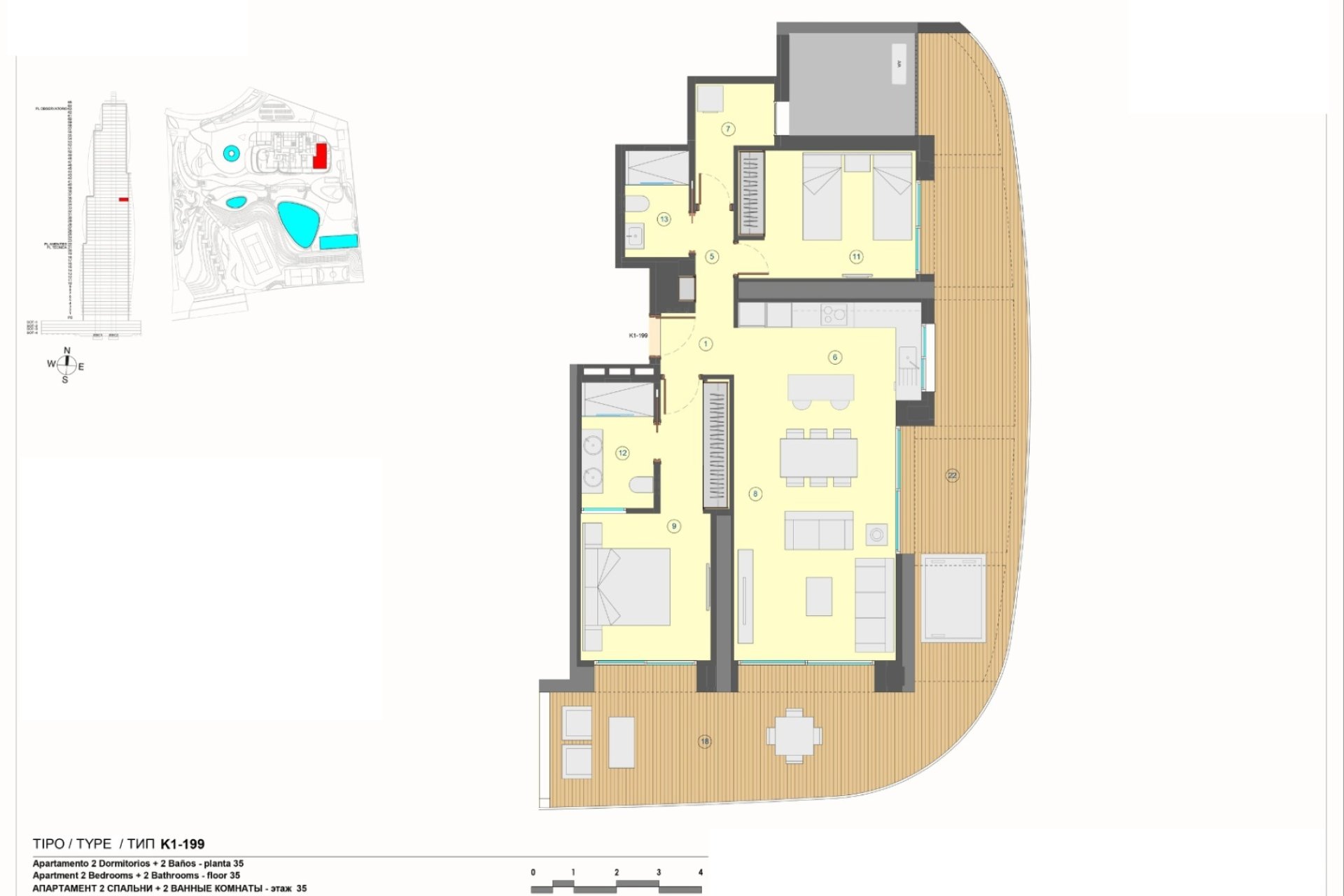 Vente - Appartement - Benidorm - Playa Poniente