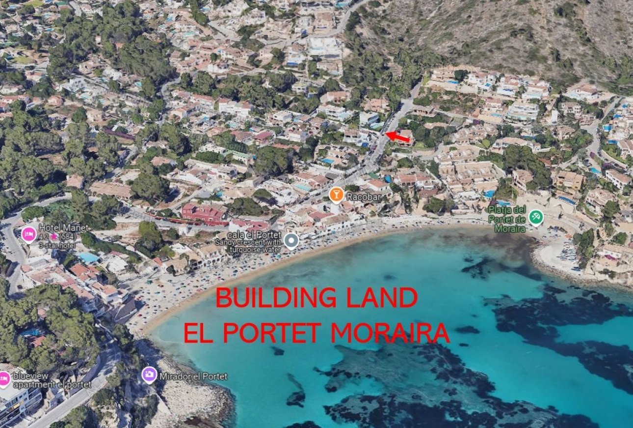 Verkoop - Land - Moraira - El Portet