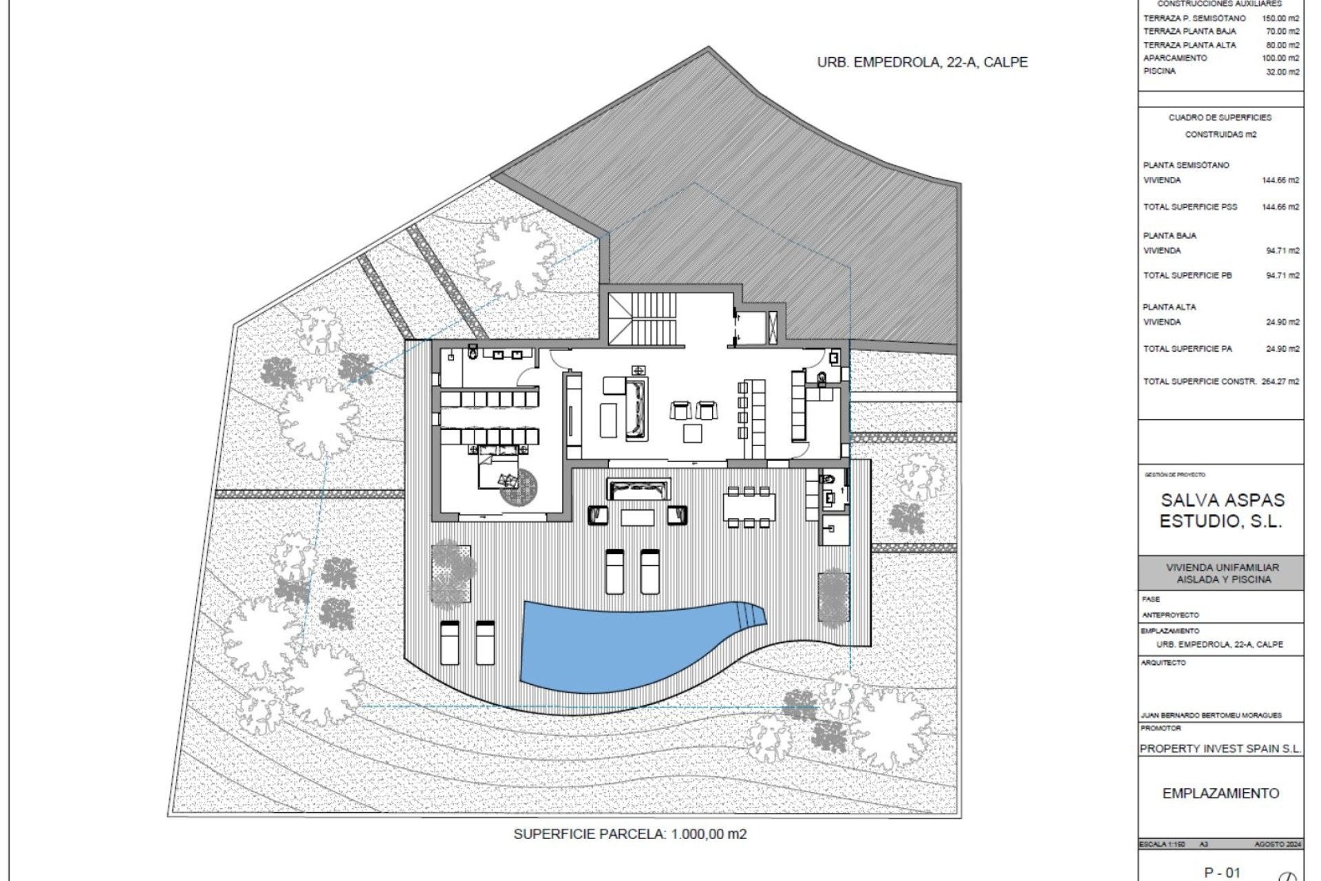 Verkoop - Villa - Calpe - Empedrola