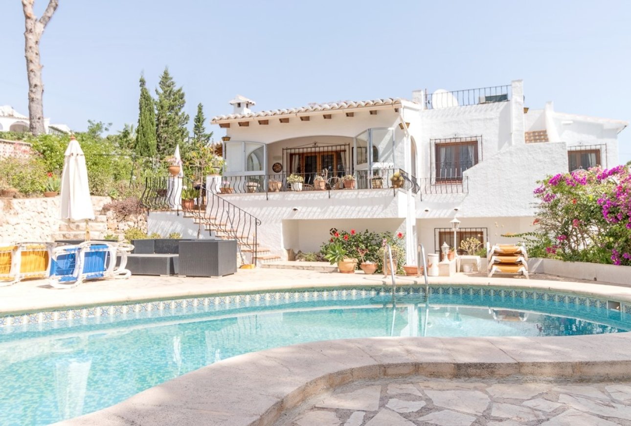 Villa à vendre à Moraira Costa Blanca Espagne
