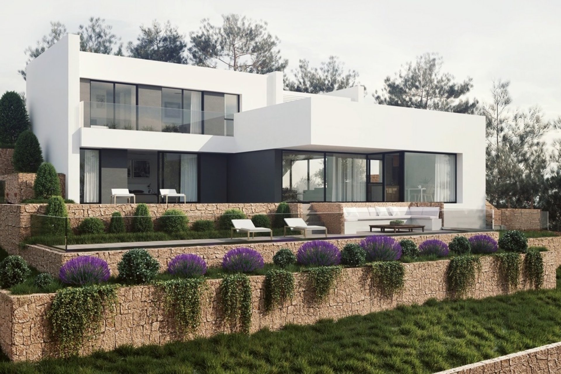 Villa de design moderne à vendre à Javea près de la plage
