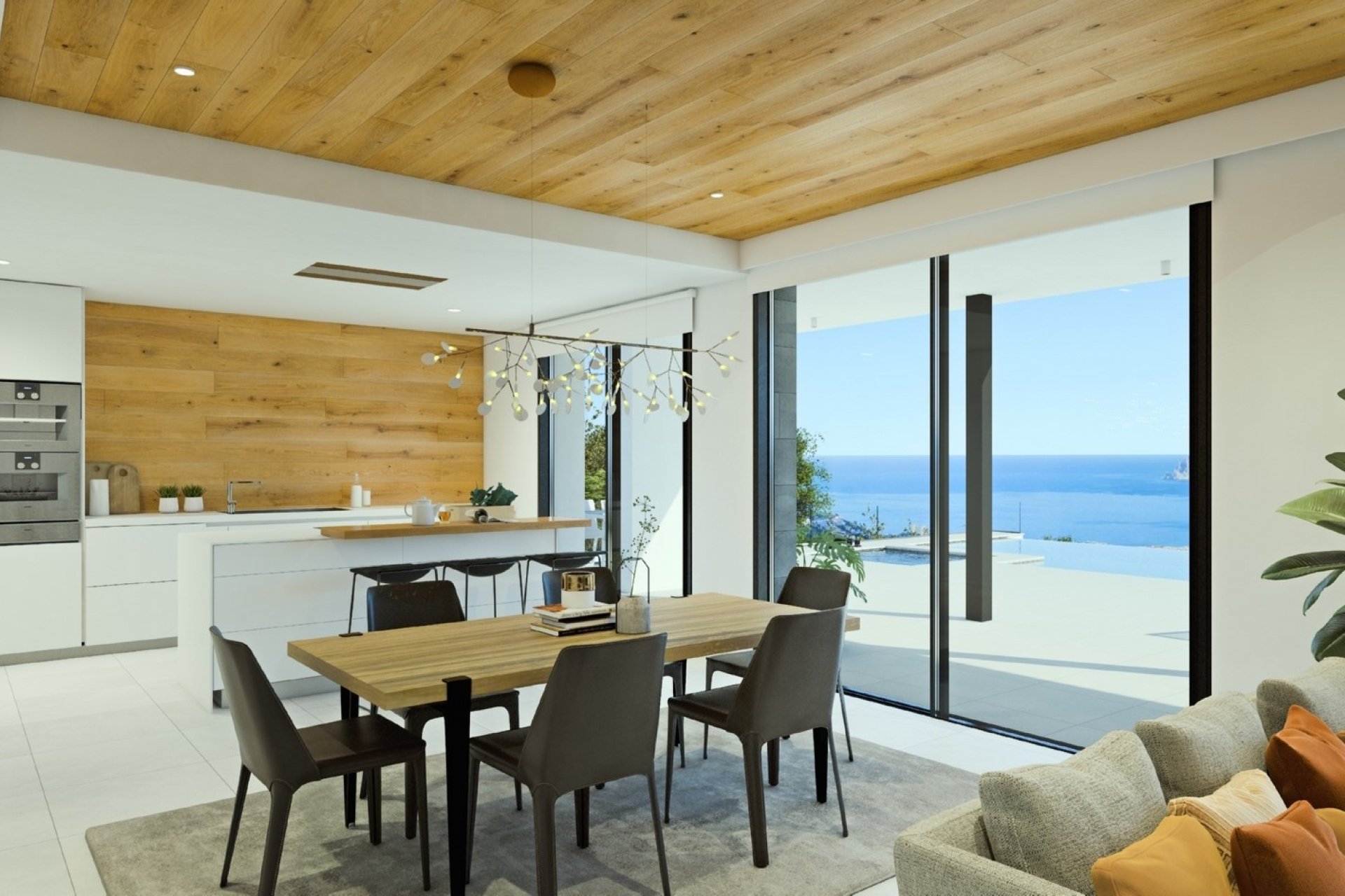 Villa de lujo con vistas al mar en venta en Residencial Jazmines