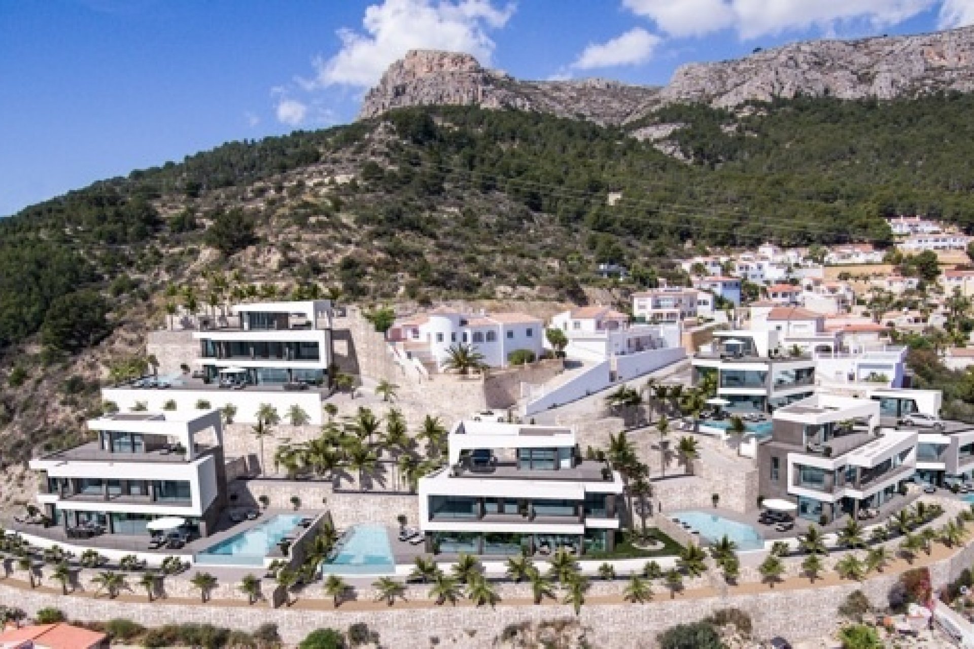 Villa de luxe de nouvelle construction à vendre à Cucarres Calpe