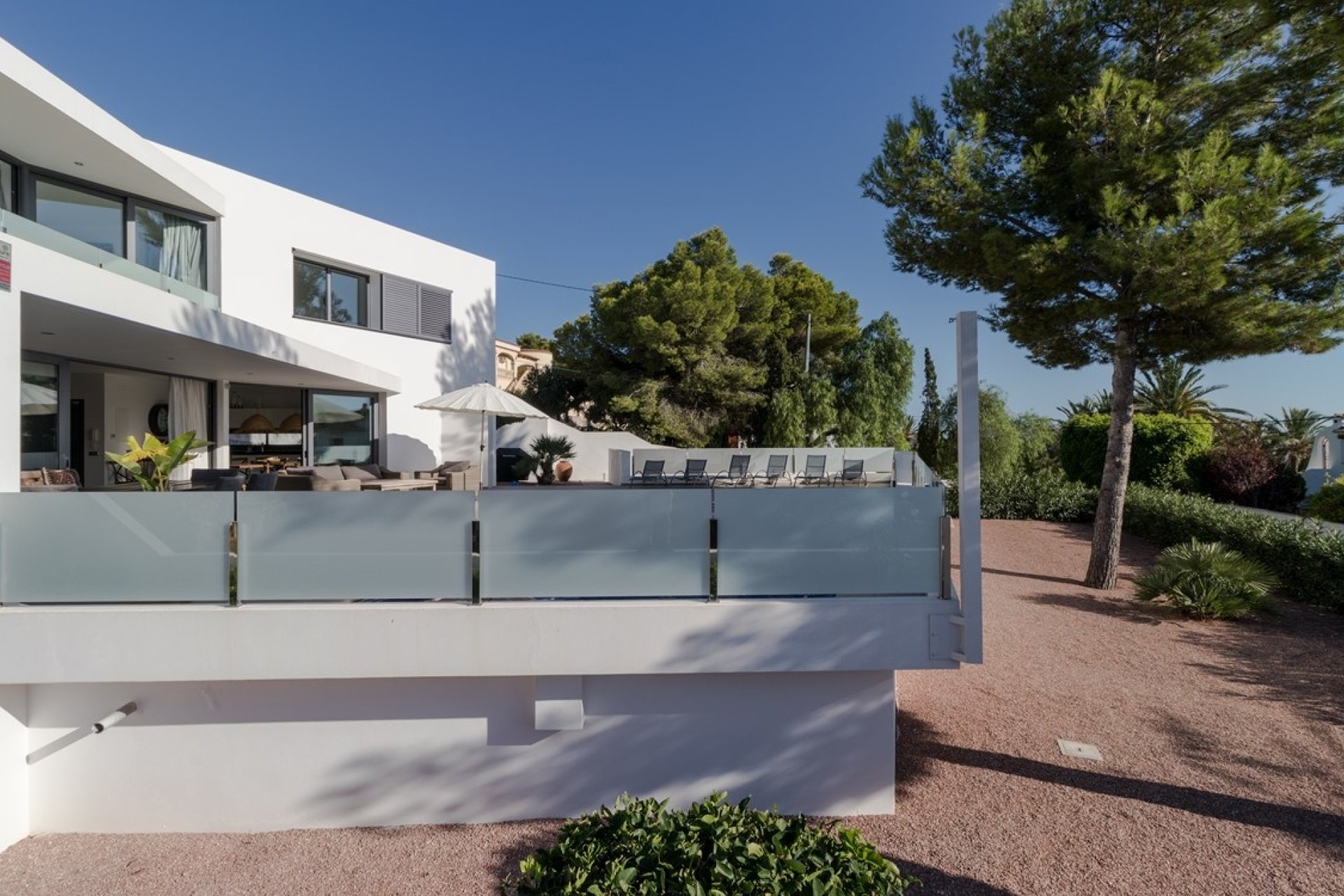Villa de nueva construcción con vistas al mar en venta en Moraira España