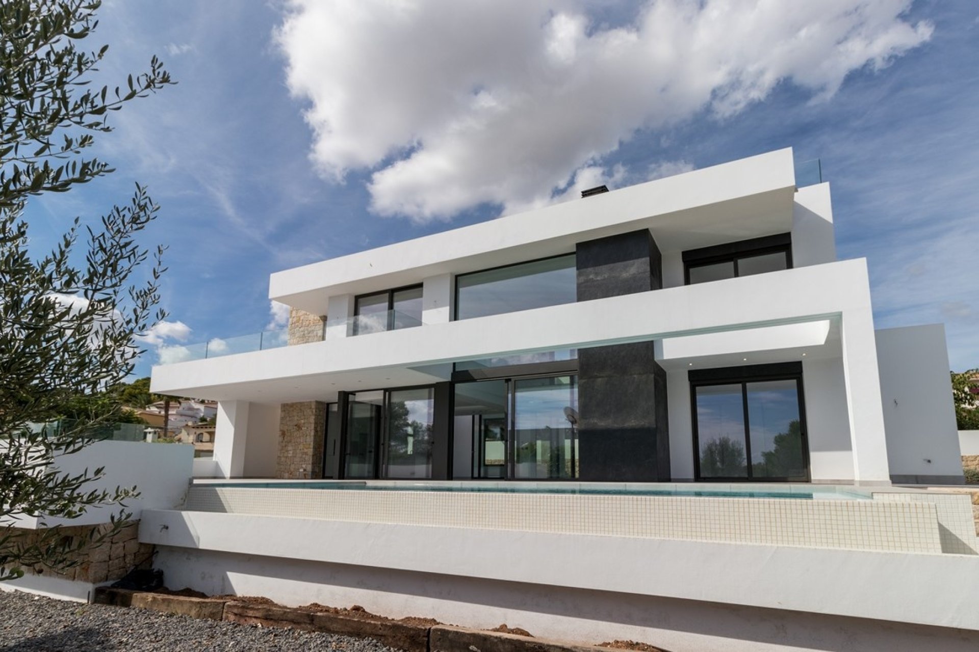 Villa de obra nueva en venta en Moraira cerca del pueblo