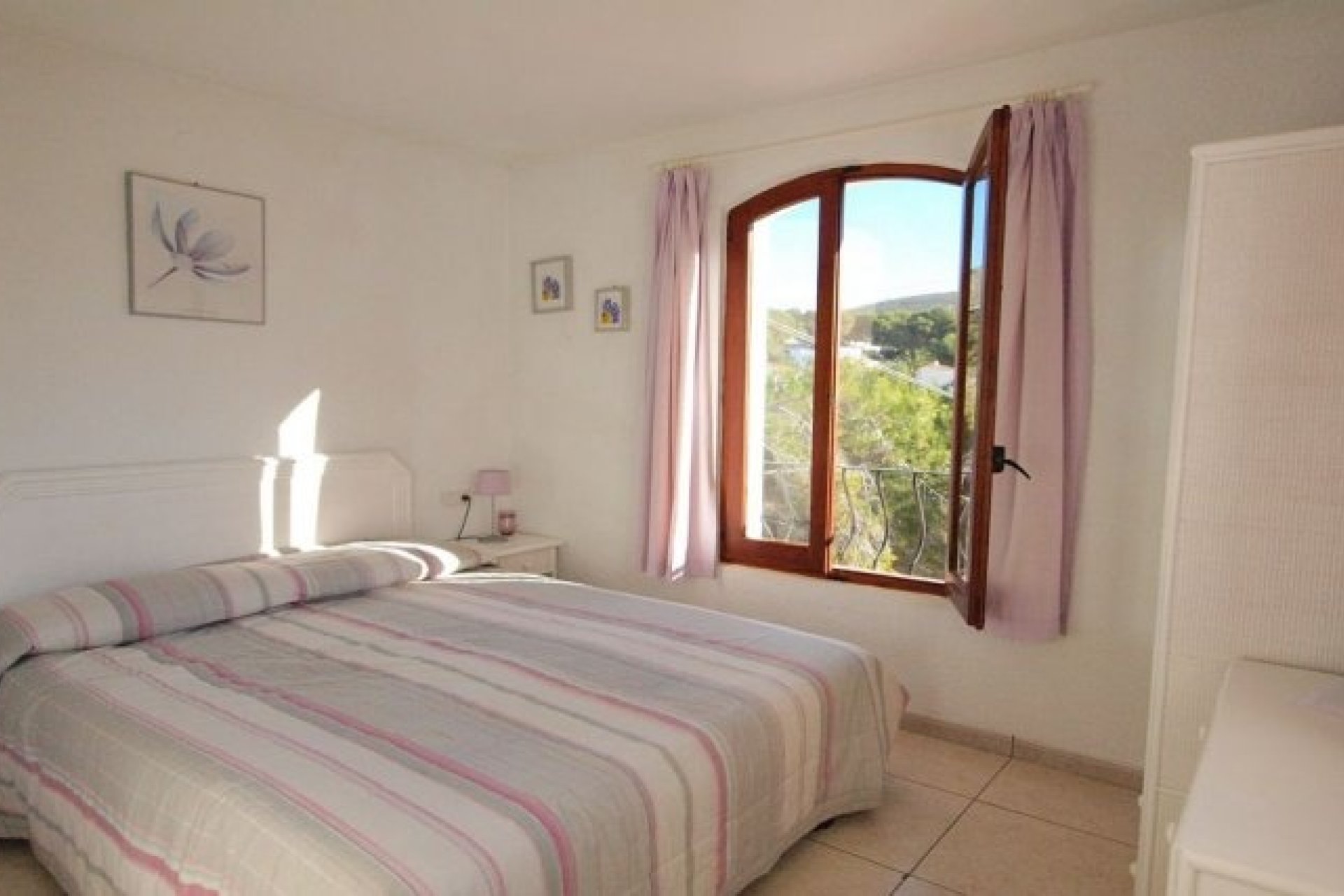 Villa en El Portet, dormitorio 