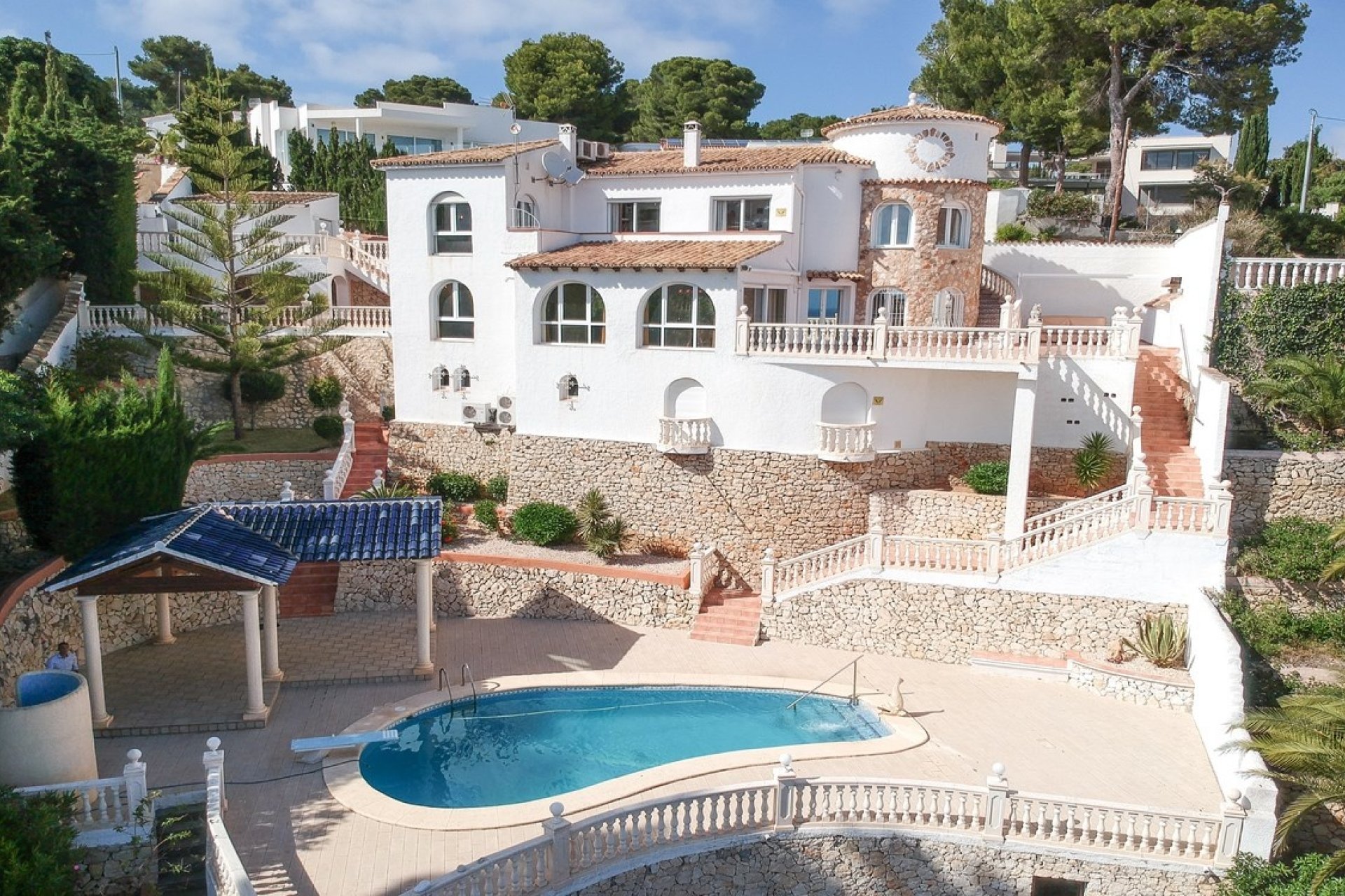 Villa en venta en Moraira Costa Blanca España