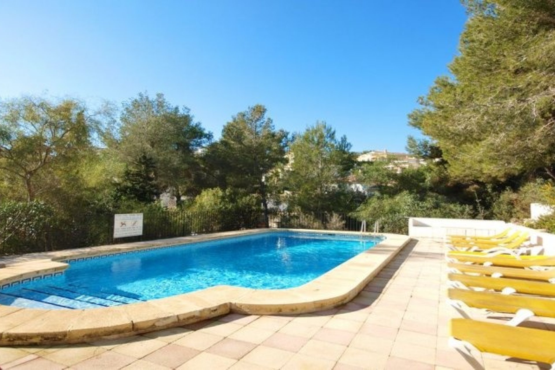 Villa in El Portet, gemeenschappelijk zwembad 