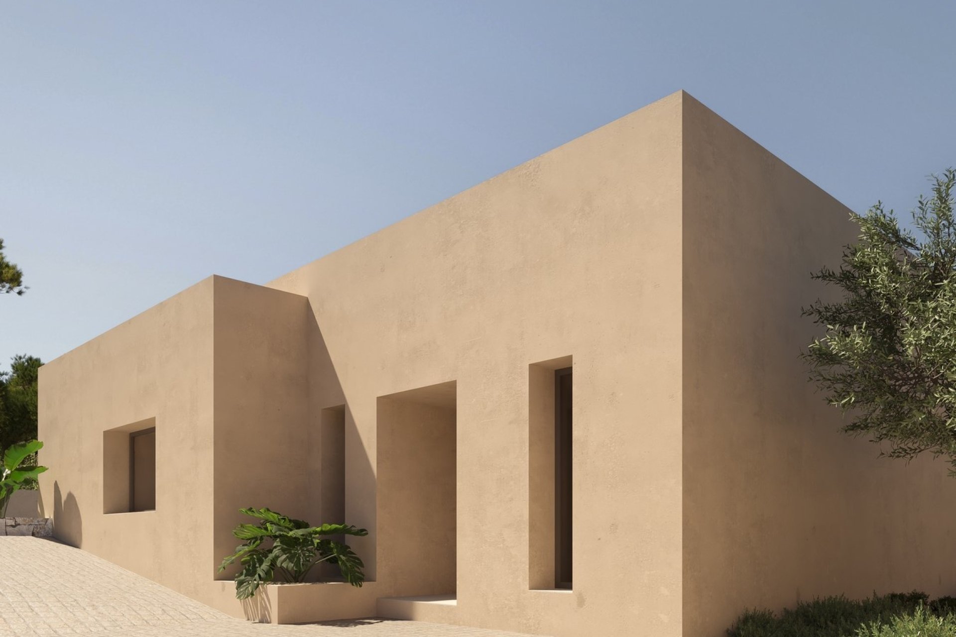 Villa moderna con vistas al mar junto a la playa de la Fustera Benissa