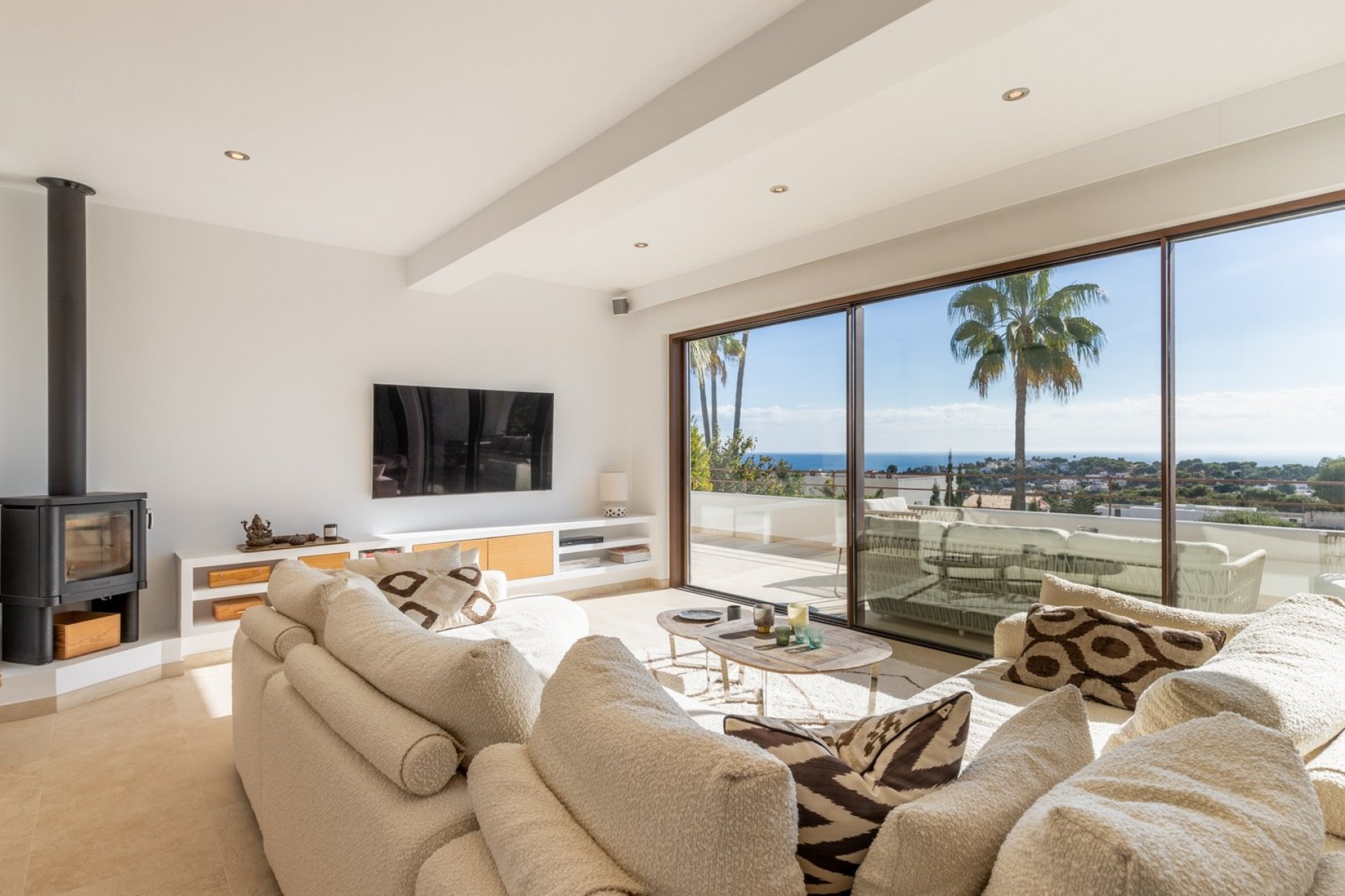 Villa moderne de style Ibiza à San Jaime Moraira