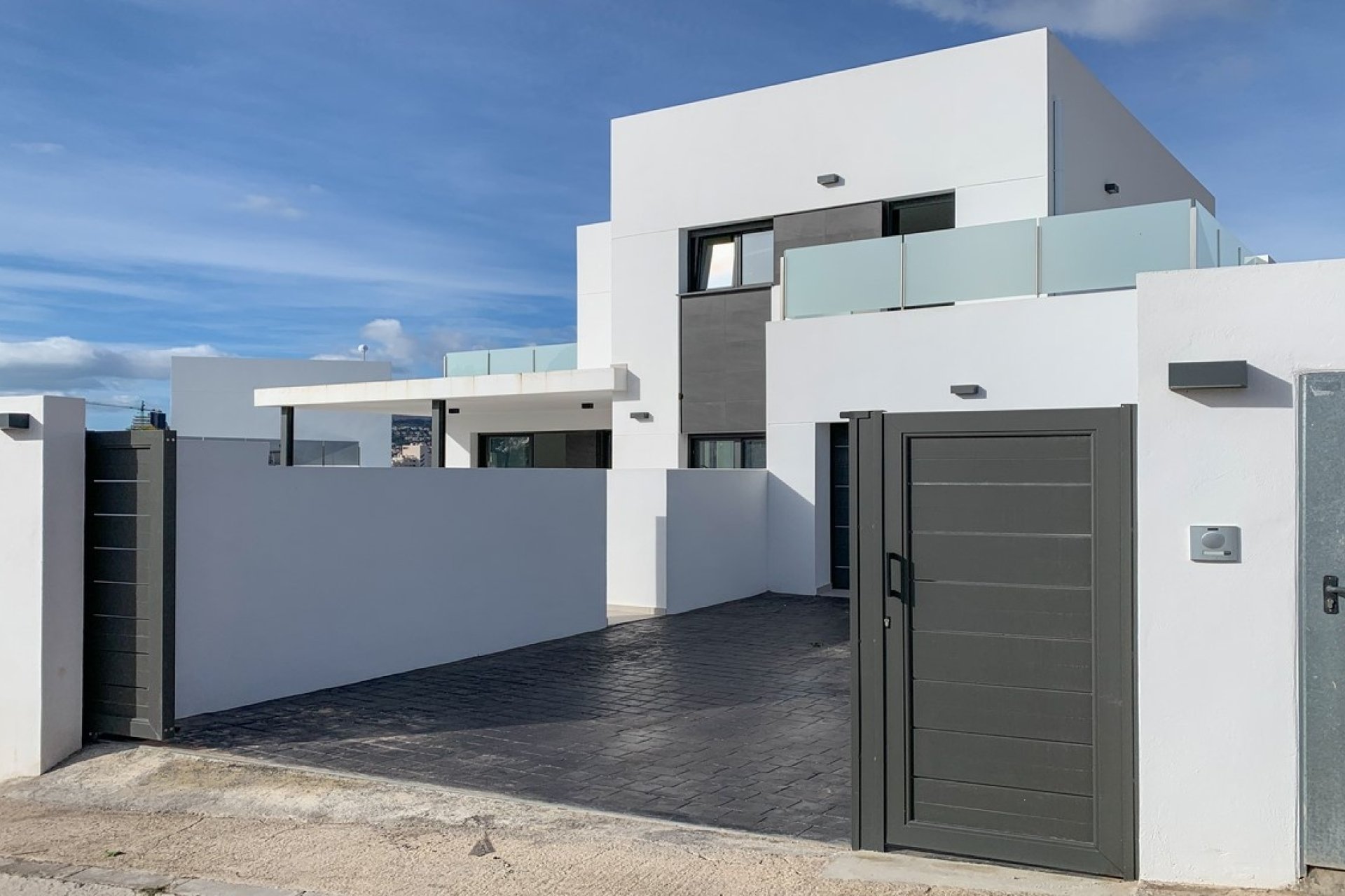 Villa neuve à vendre à Calpe à distance de marche de la plage