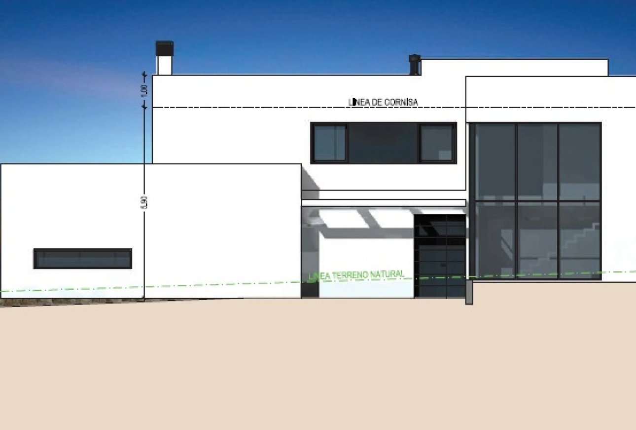 Villa neuve à vendre à El Portet Moraira à côté de la plage