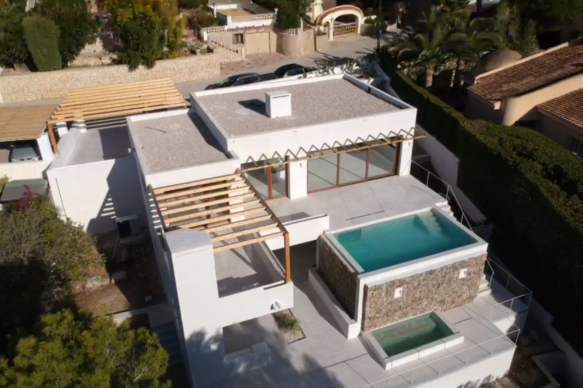 Villa neuve à vendre à Moraira près de la ville