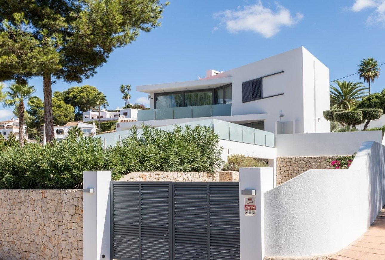 Villa neuve vue mer à vendre à Moraira Espagne
