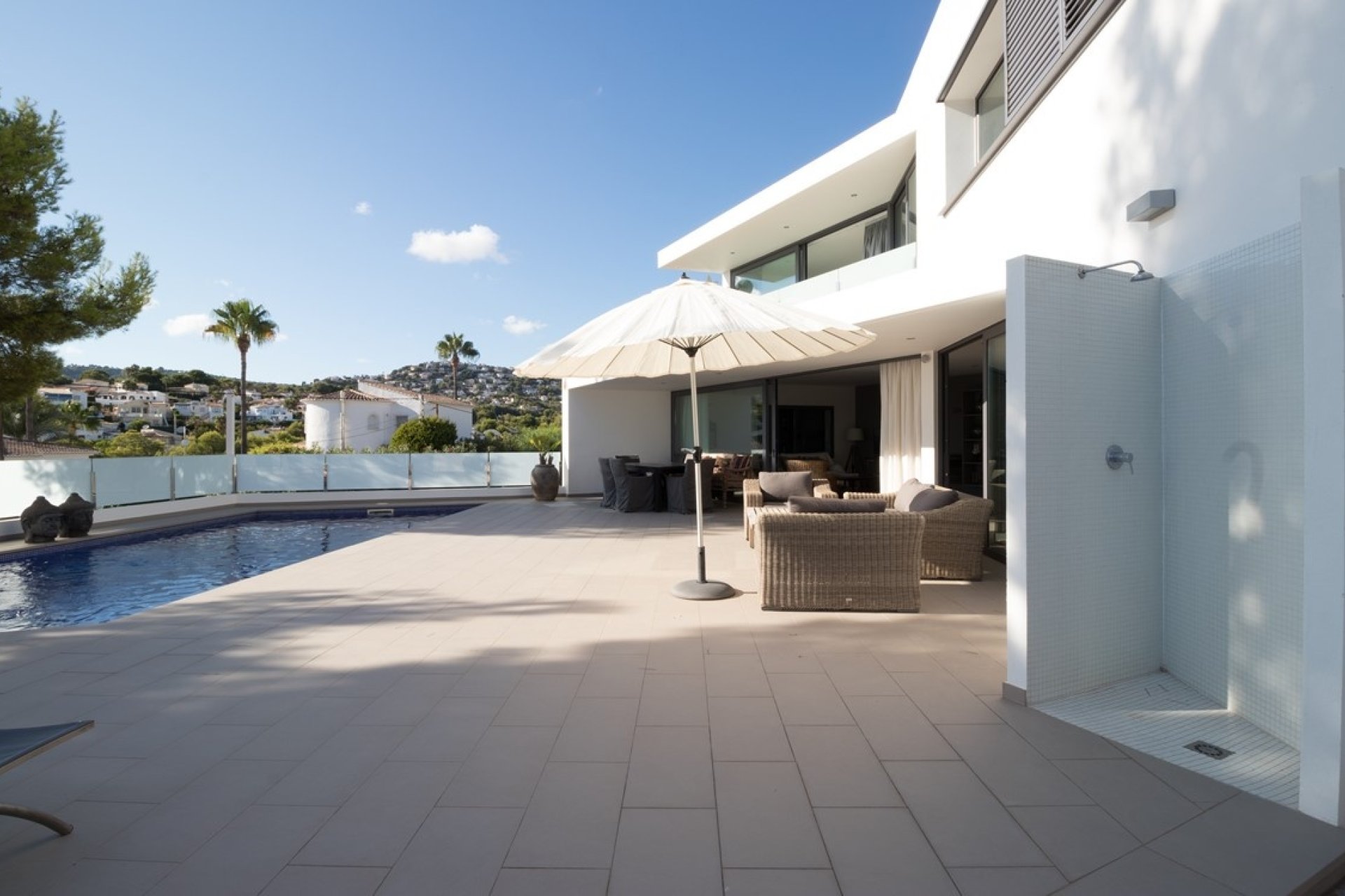 Villa neuve vue mer à vendre à Moraira Espagne