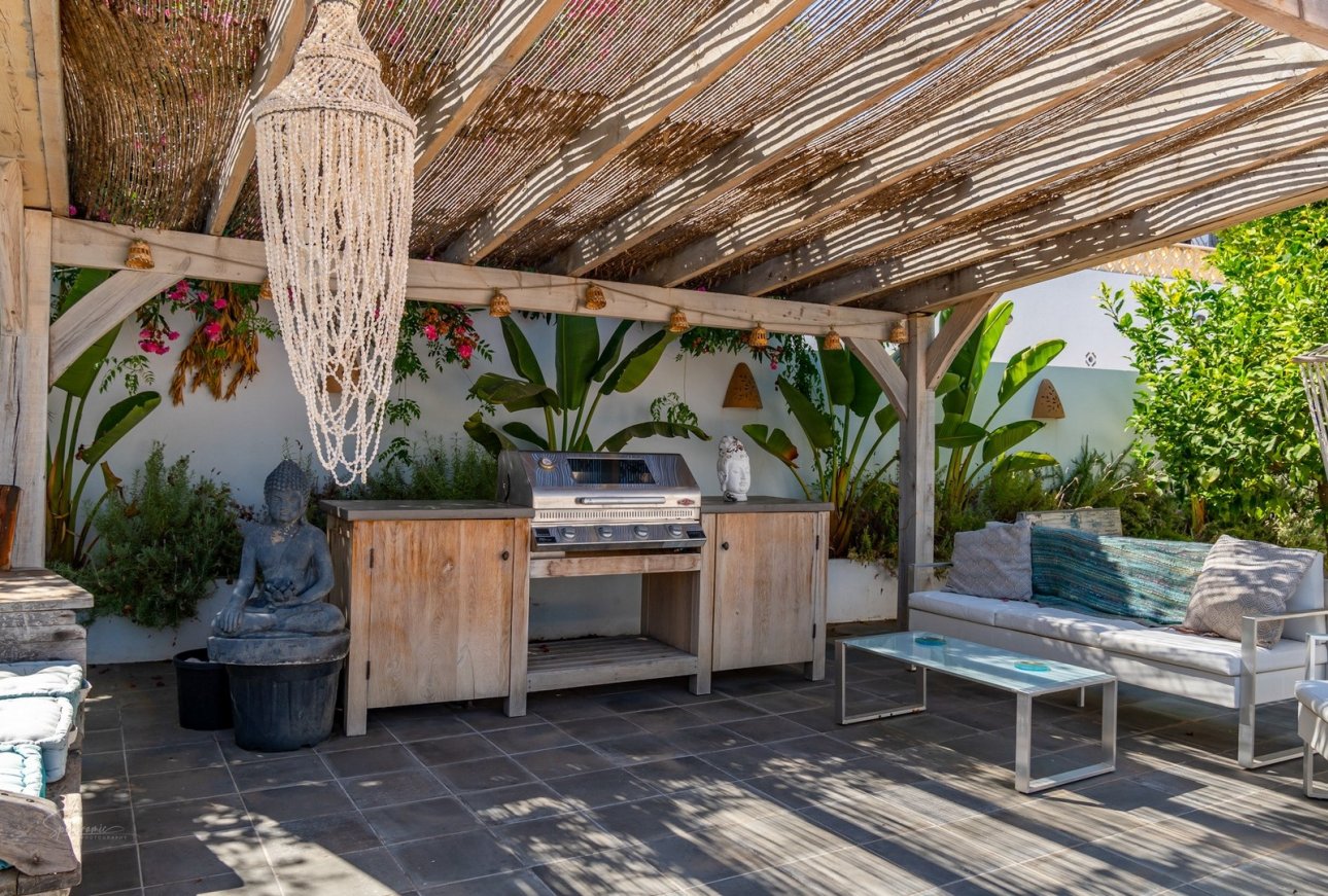Villa Sabatera, Moraira, Uitzicht op zee, Loop naar de stad - Zwembadgevel