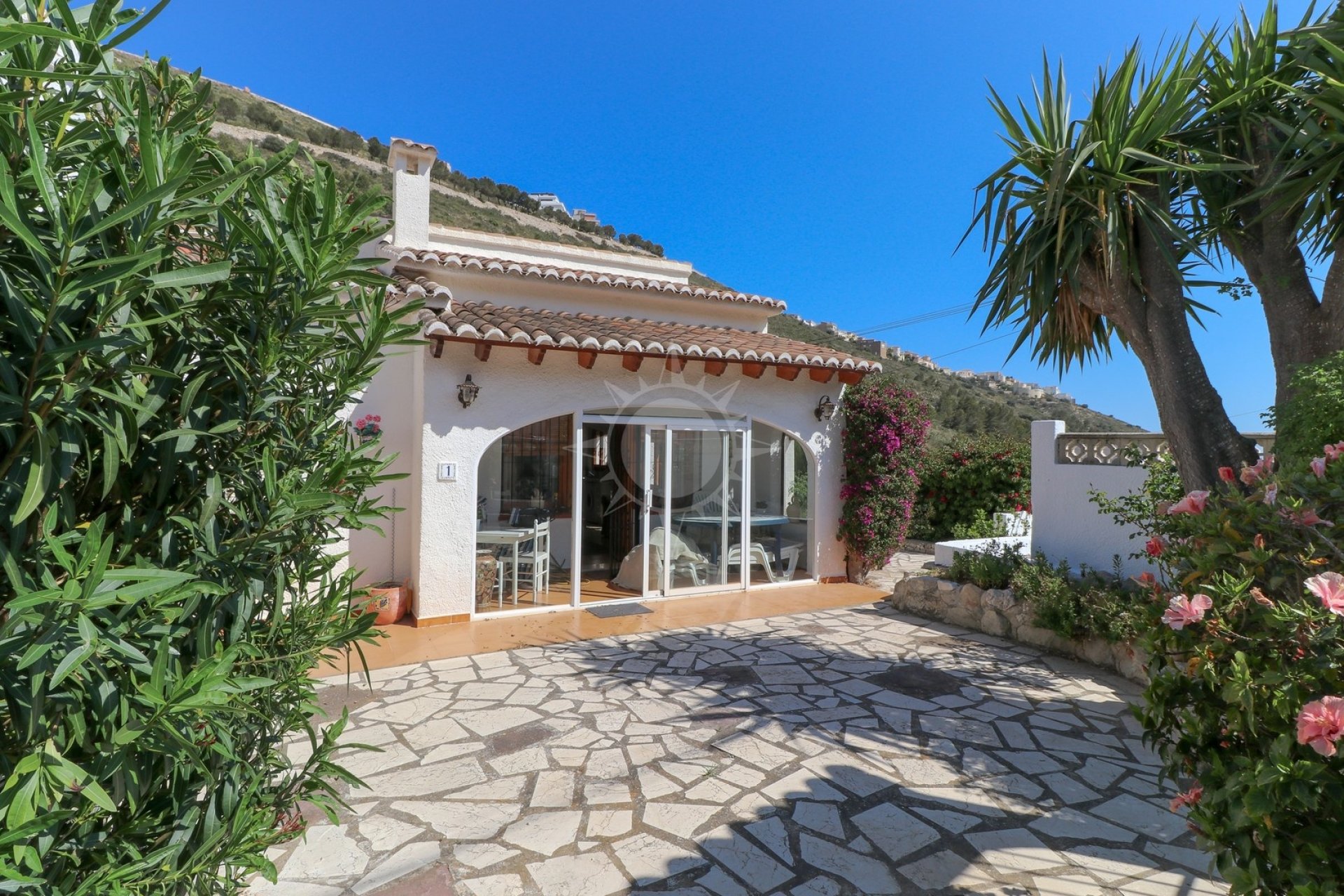 Villa with small private gardens for sale in Moraira