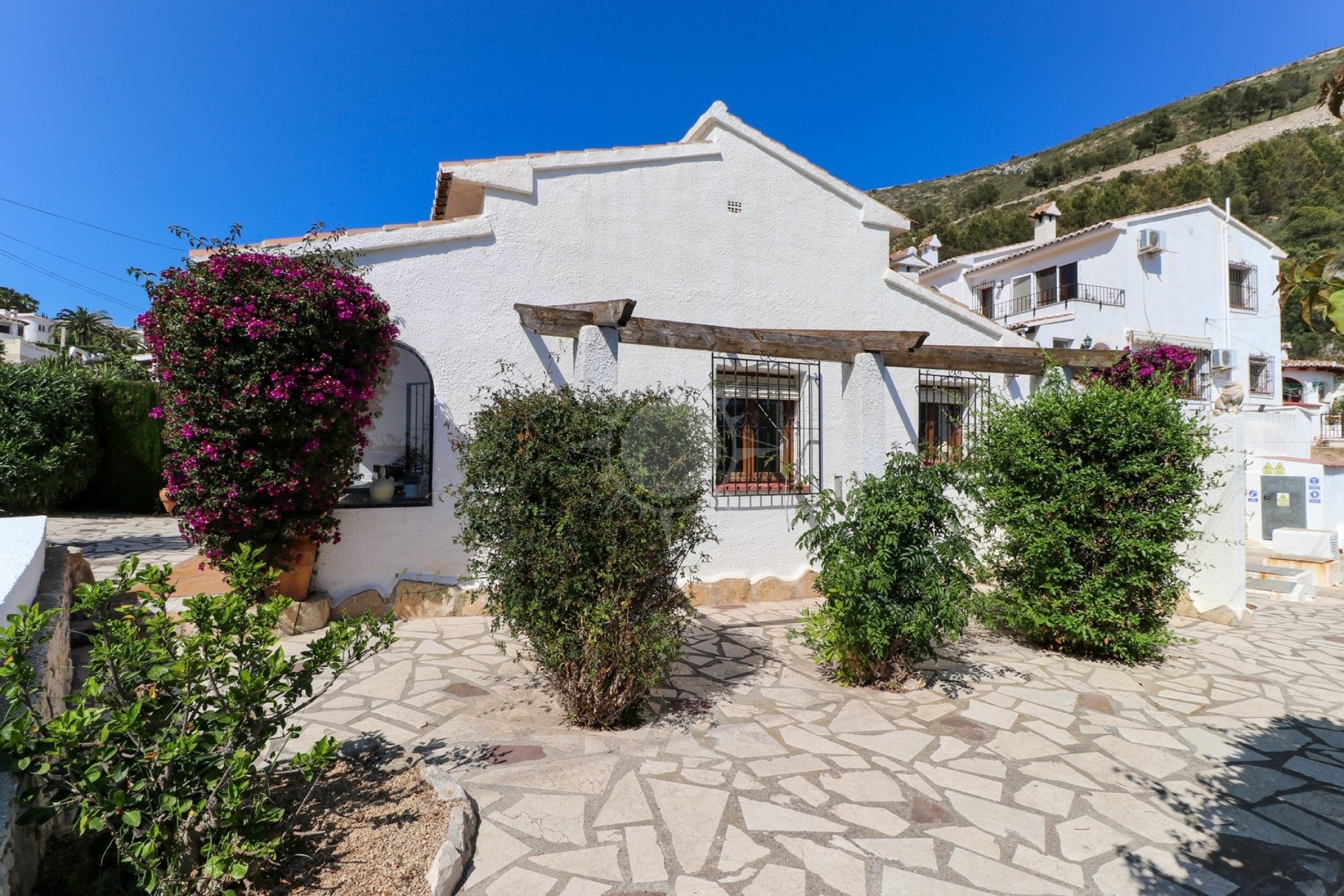 Villa with small private gardens for sale in Moraira