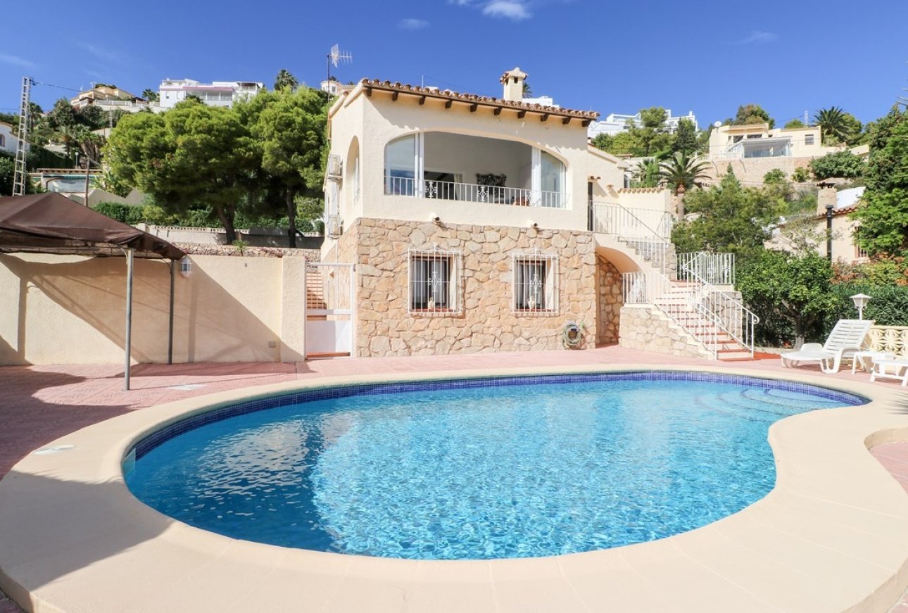 Villa zu verkaufen in Moraira Costa Blanca Spanien
