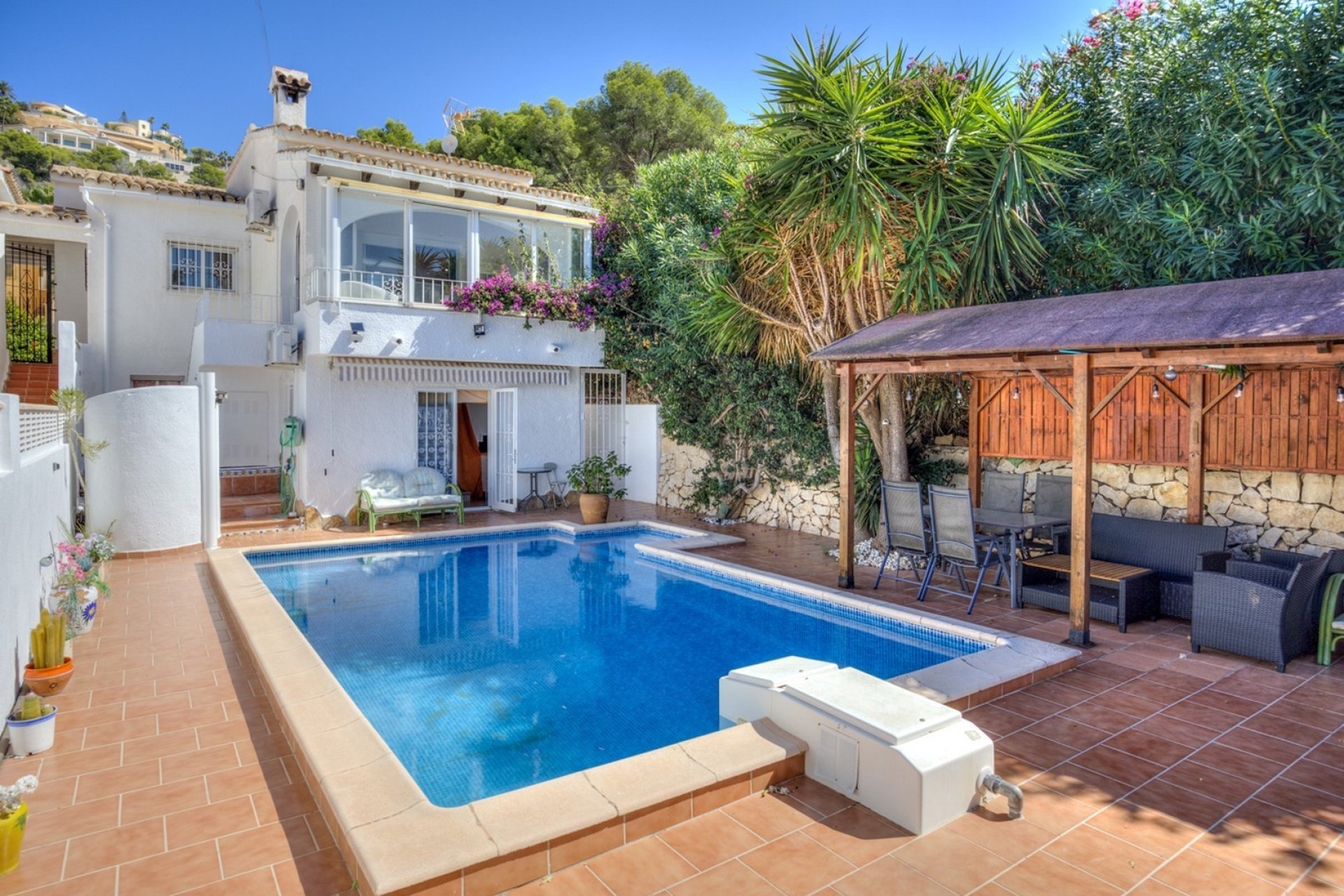 Villa zum Verkauf in Moraira mit privatem Swimmingpool