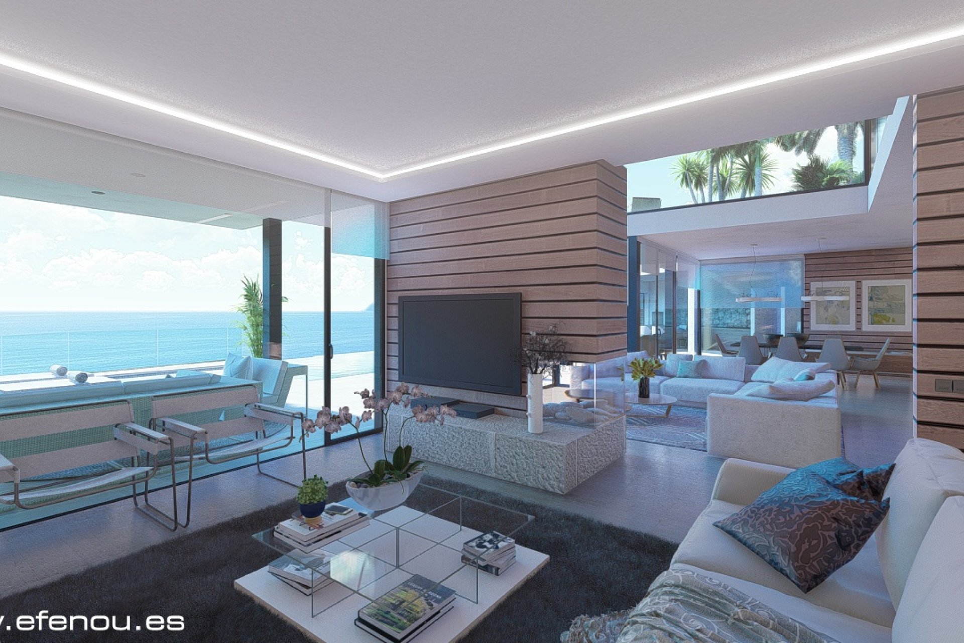 Villas en primera línea en venta en Moraira Costa Blanca