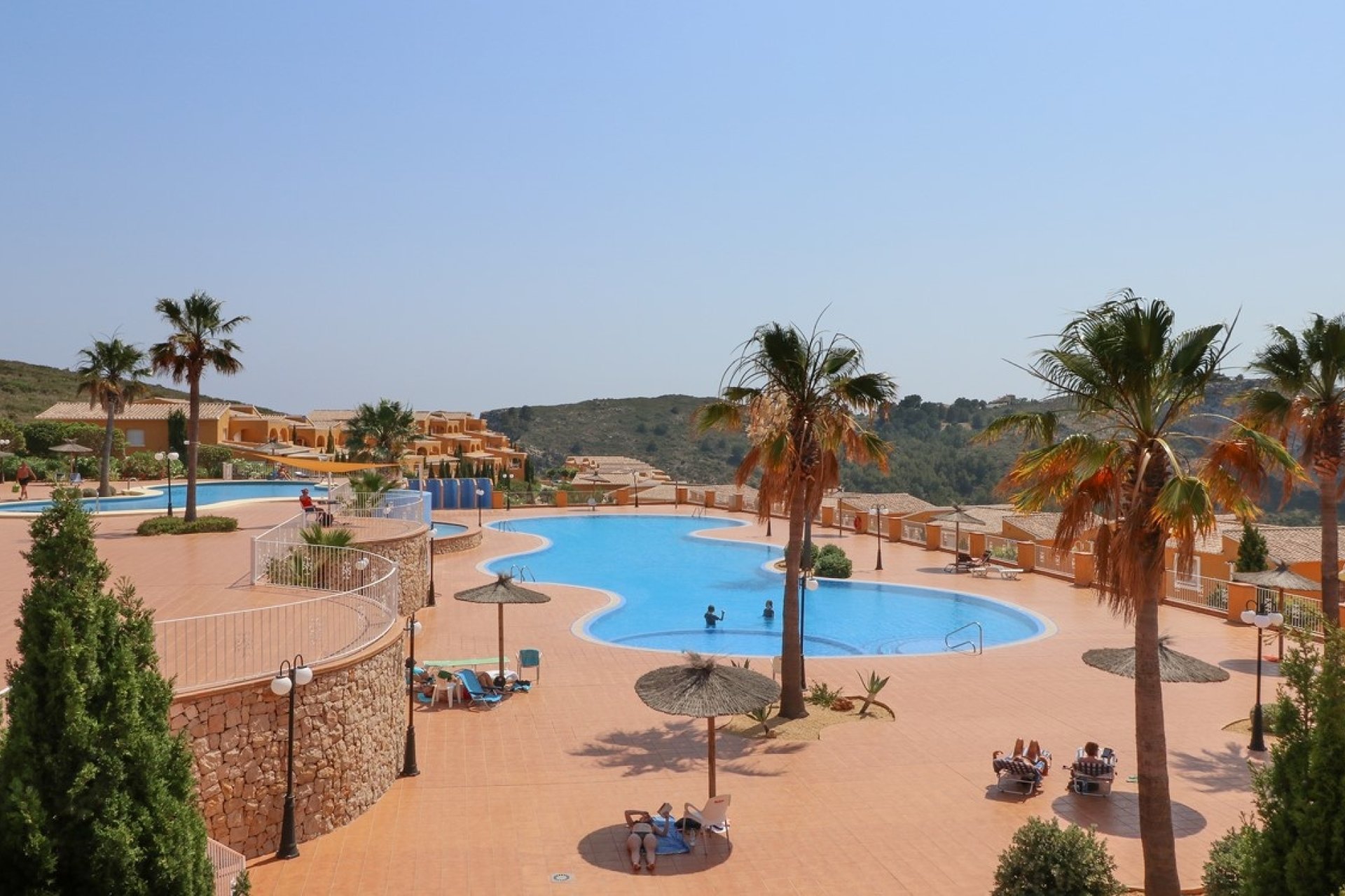 Zona comunitaria en Pueblo Montecala Cumbre del Sol