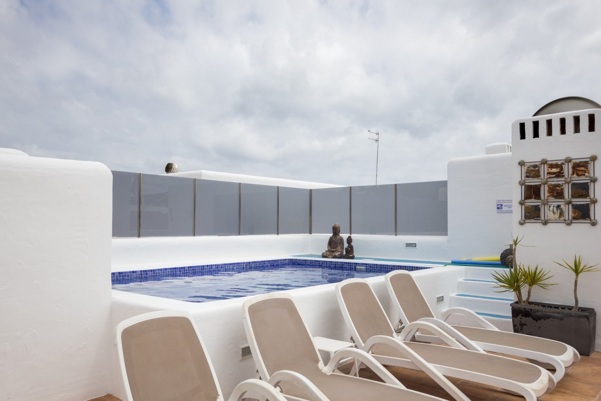 Zwembad op het dak - Penthouse met uitzicht op zee & privézwembad in Moraira