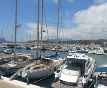 Der Yachthafen von Moraira Alicante