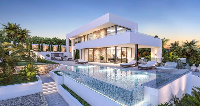 Luxus Villa zum Verkauf in Moraira Costa Blanca