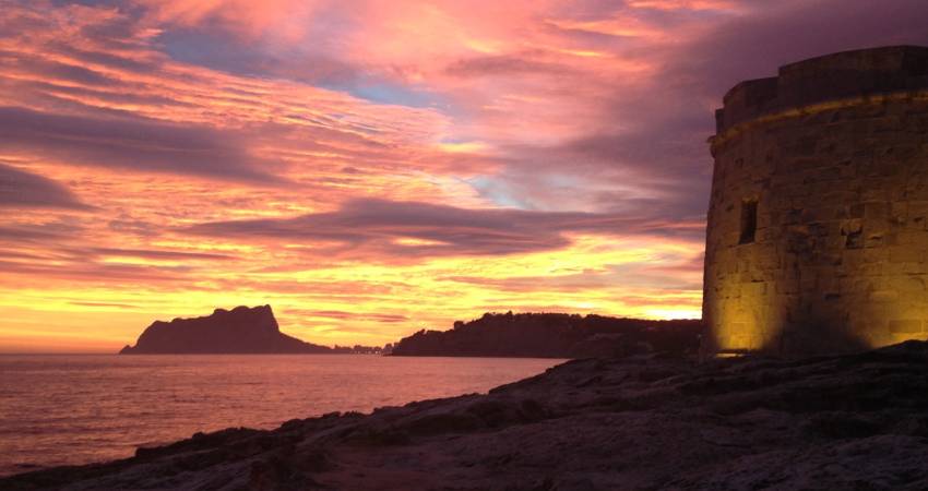 Übernachtungsmöglichkeiten in Moraira