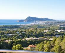 Villa mit Meerblick zum Verkauf in Sierra Altea