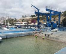 Blick auf den Yachthafen von Moraira
